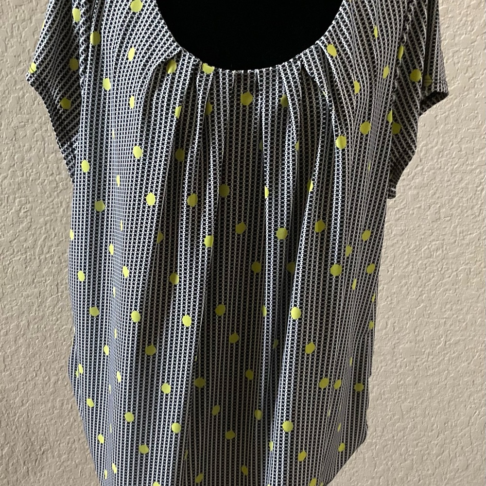 Worthington Blouse Elegant Black Top